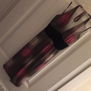 MY MICHELLE Knee Length Halter Dress